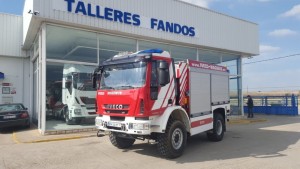 Camión de demostración contra incendios IVECO ML140E30W