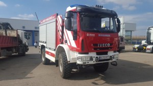 Camión de demostración contra incendios IVECO ML140E30W