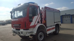 Camión de demostración contra incendios IVECO ML140E30W