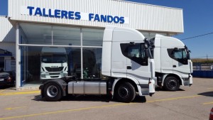 Entrega de 2 tractoras de ocasión IVECO AS440S46TP