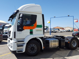 Entrega de cabeza tractora nueva IVECO AT440S46T/P para Alcorisa , Teruel.