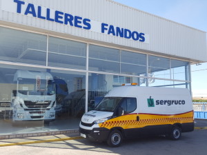 Entrega de furgón IVECO 35S15V de 12m3 para Sergruco, SL.