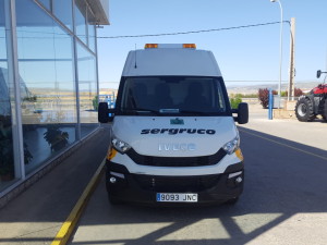 Entrega de furgón IVECO 35S15V de 12m3 para Sergruco, SL.