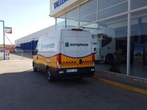 Entrega de furgón IVECO 35S15V de 12m3 para Sergruco, SL.