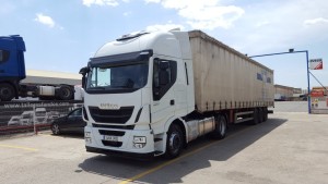 Entrega de cabeza tractora nueva IVECO AS440S48TP para nuestro amigo Pedro de Andorra.