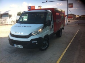 Entrega de furgoneta nueva IVECO 35C15 para nuestros amigos de Amela y Martin.