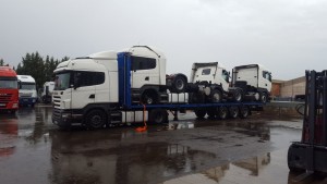 Otros 3 Scanias de ocasión que se van para Iraq, como siempre optimizando la logística de nuestros clientes.