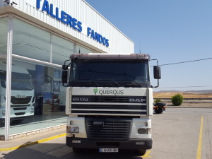 Exportación de tractora de ocasión DAF XF95.380 para Mali.