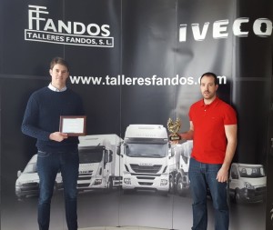 Galardón mejor Concesionario IVECO en Gestión Pre-Owned del año 2016.