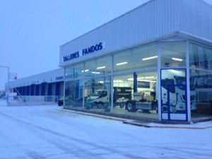 Nieve en Teruel, Talleres Fandos.