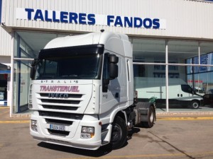 Entrega de otra cabeza tractora de ocasión IVECO, para nuestros amigo de Transteruel, en esta ocasión se trata de una AS440S50TP. .