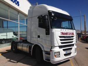 Entrega de otra cabeza tractora de ocasión IVECO, para nuestros amigo de Transteruel, en esta ocasión se trata de una AS440S50TP. .