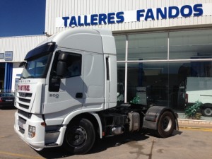 Entrega de otra cabeza tractora de ocasión IVECO, para nuestros amigo de Transteruel, en esta ocasión se trata de una AS440S50TP. .