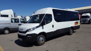 Nuevo microbus IVECO 50C17 con el cambio Hi Matic.