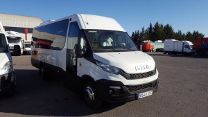 Nuevo microbus IVECO 50C17 con el cambio Hi Matic.