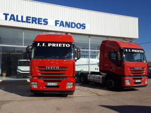 Entrega de 2 cabezas tractoras IVECO AS440S42TP