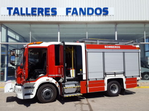 Entrega de una Bomba Urbana Ligera a la Diputación Provincial Teruel.