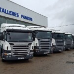 Más de 10 Scanias de diferentes modelos, años y precios.