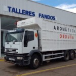 Entrega de camión usado IVECO MH260E35YP basculante, Castellón.