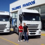 Entrega de 2 tractoras de ocasión IVECO AS440S46TP para Lleida