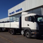 Exportación de cabeza tractora de ocasión Scania R420 que se va para Iraq.