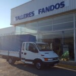 Entrega de furgoneta de ocasión IVECO 35C13D con doble cabina.