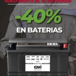 Descuento del 40% en Baterías.