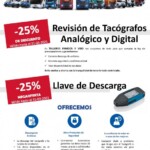 Promoción de postventa en Tacógrafos, llaves de descarga y revisiones.