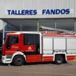 Entrega de camión de bomberos IVECO Magirus.