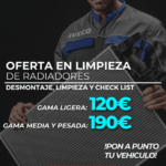 Oferta en limpieza de radiadores