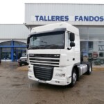 Entrega de tractora de ocasión DAF XF105.410 para Avila.