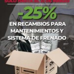 Descuento del 25% en Mantenimientos y Sistemas de frenado.